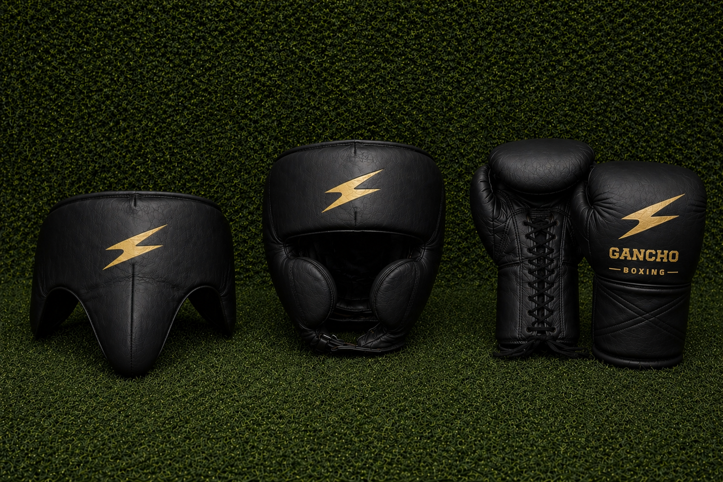 Bloodline Elite Sparring Kit - BLACK AND GOLD
