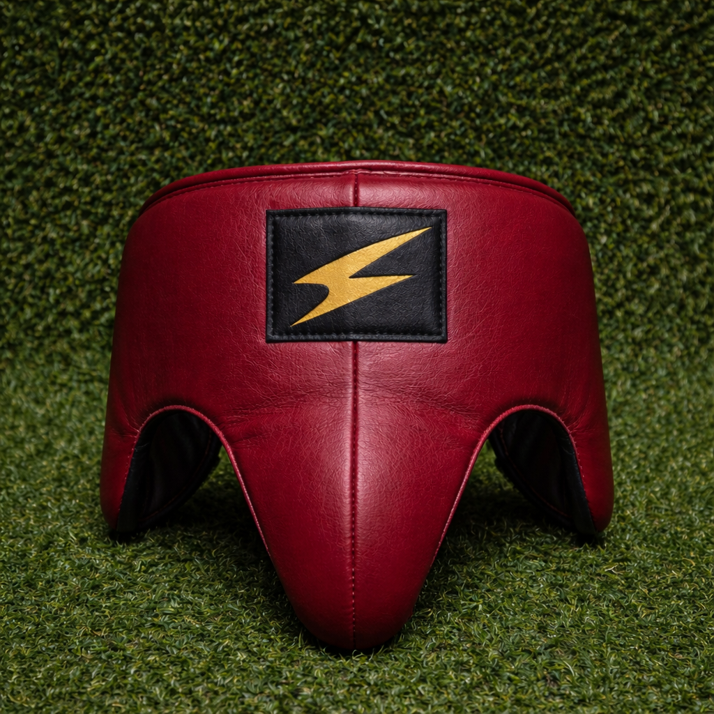 Gancho Elite Groin Protector – BURGUNDY