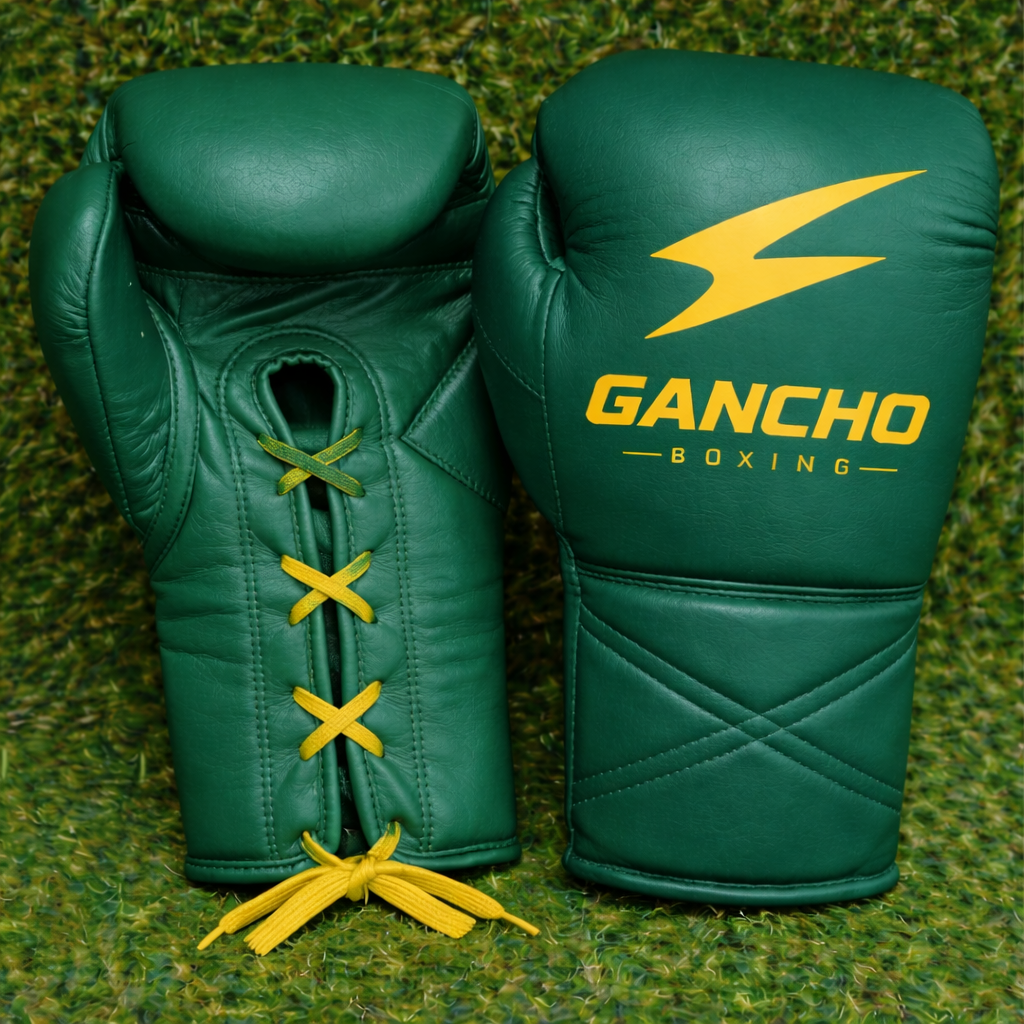 Bloodline Elite Gloves – GREEN AND GOLD