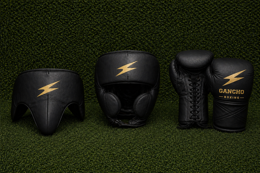 Bloodline Elite Sparring Kit - BLACK AND GOLD