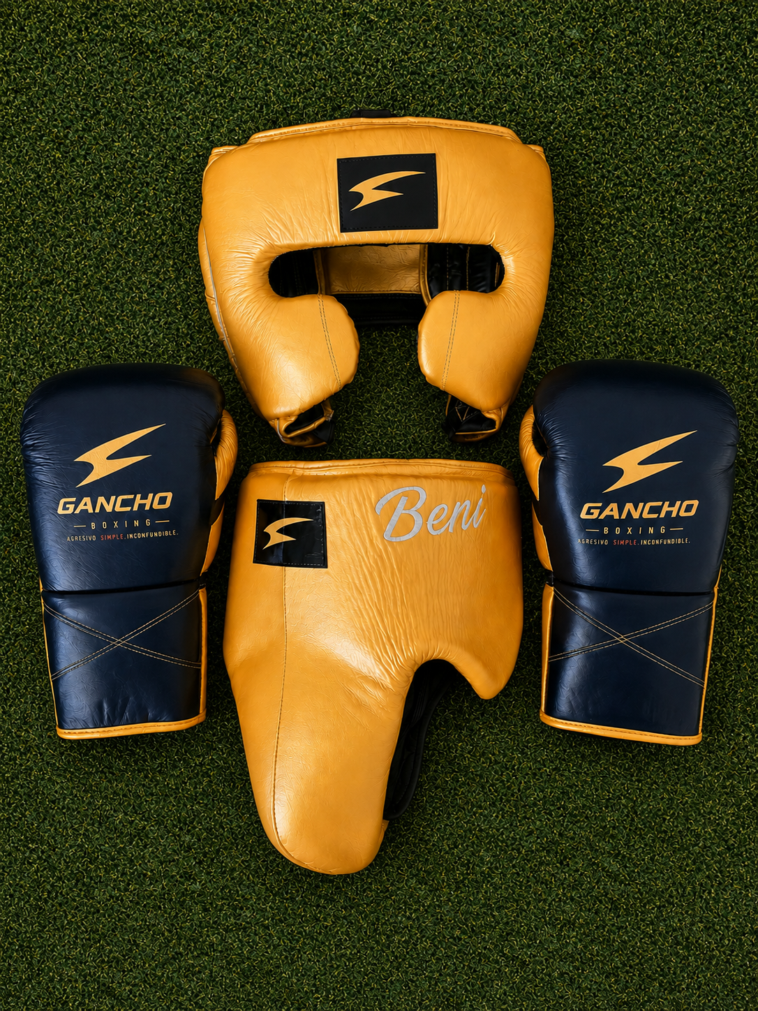 Bloodline Elite Sparring Kit - GOLD AND BLACK