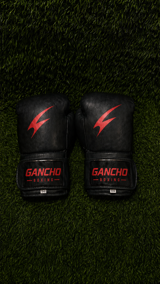 Underdog Boxing Gloves- BLACK AND RED
