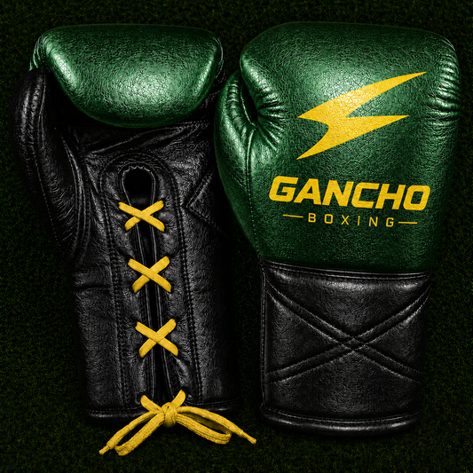 Bloodline Elite Gloves-  BLACK AND METALLIC GREEN