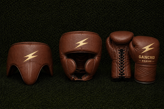 Bloodline Elite Sparring Kit - BROWN WITH GOLD