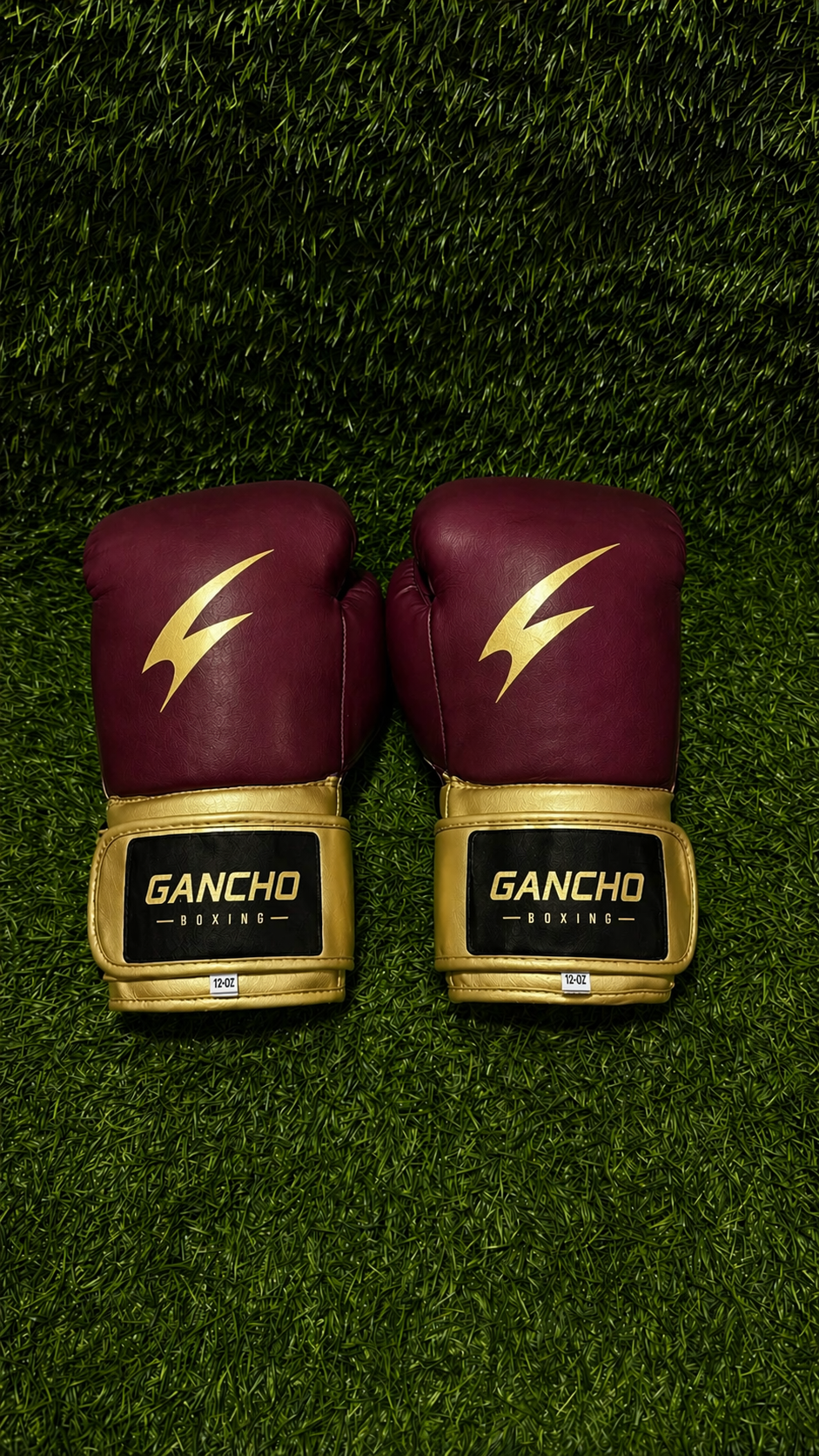 Underdog Boxing Gloves- BURGUNDY AND GOLD