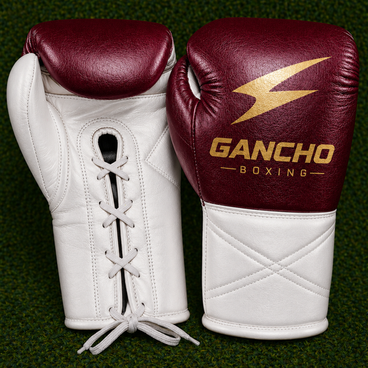 Bloodline Elite Gloves- MAROON AND WHITE