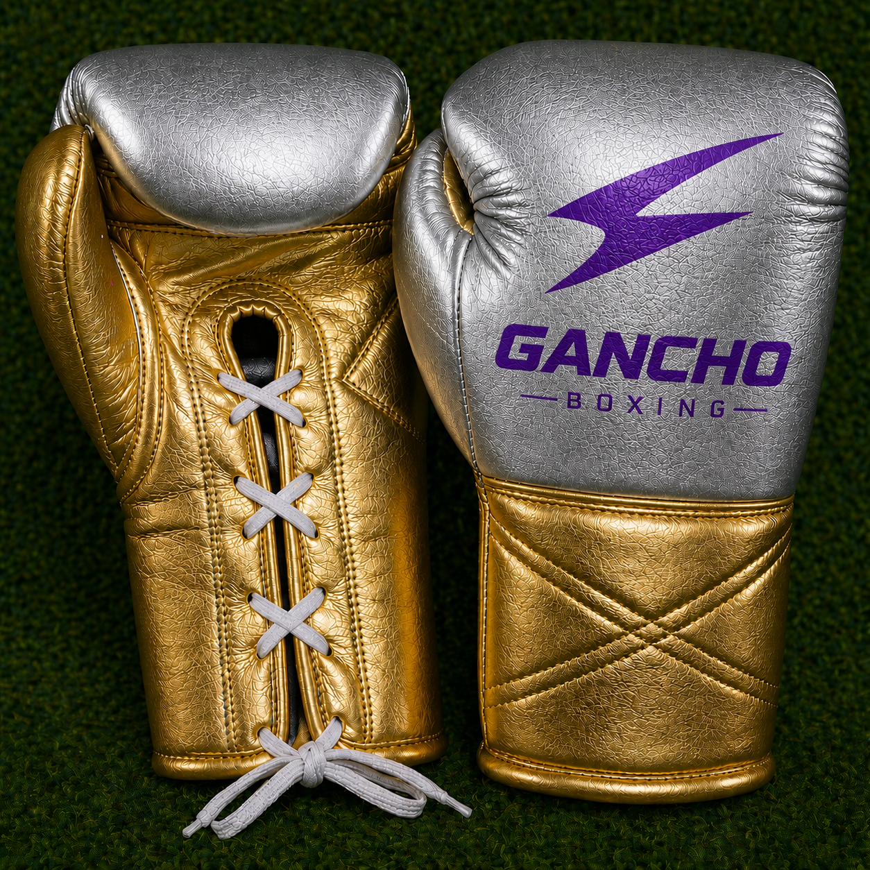 Bloodline Elite Gloves- METALLIC GOLD AND METALLIC SILVER