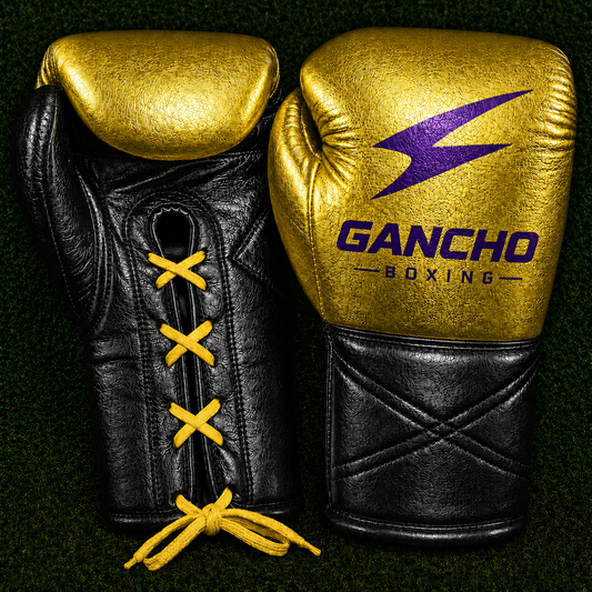 Bloodline Elite Gloves- BLACK METALLIC GOLD