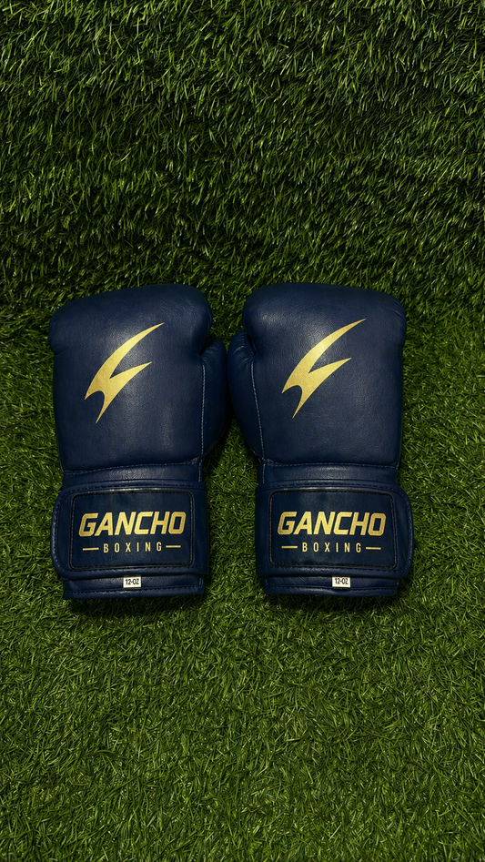 Underdog Boxing Gloves- NAVY AND GOLD