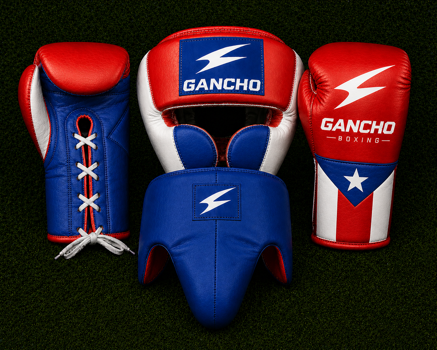 Bloodline Elite Sparring Kit -PUERTORRICAN FLAG BUNDLE